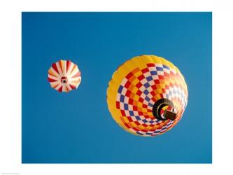 Low angle view of hot air balloons in the sky, Albuquerque, New Mexico, USA | Obraz na stenu