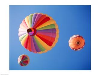 Low angle view of hot air balloons in the sky, Albuquerque, New Mexico, USA | Obraz na stenu