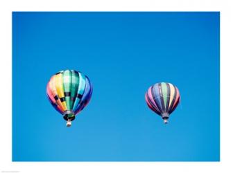 Low angle view of hot air balloons in the sky, Albuquerque, New Mexico, USA | Obraz na stenu