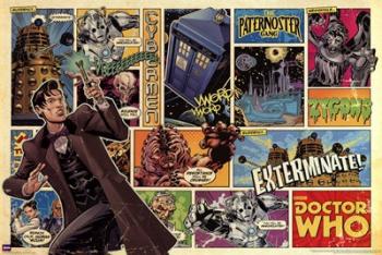 Doctor Who Comic Strip | Obraz na stenu