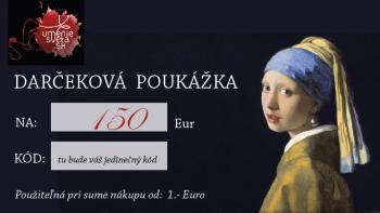 Darčeková poukážka na 150 Eur