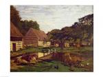 [A Farmyard in Normandy, c.1863]